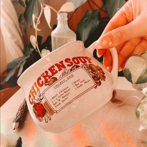 Cottagecore Vintage Chicken Soup Mug 🌿